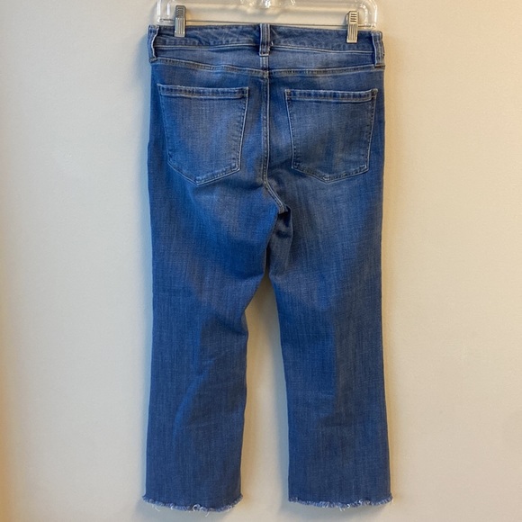 Liverpool Los Angeles jeans 8 / 29 dark wash crop flare - Picture 7 of 7